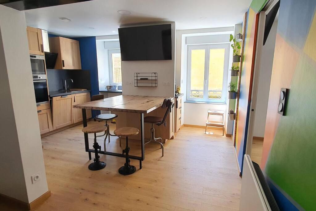 Ferienwohnung La Perle Du Sancy La Bourboule Exterior foto